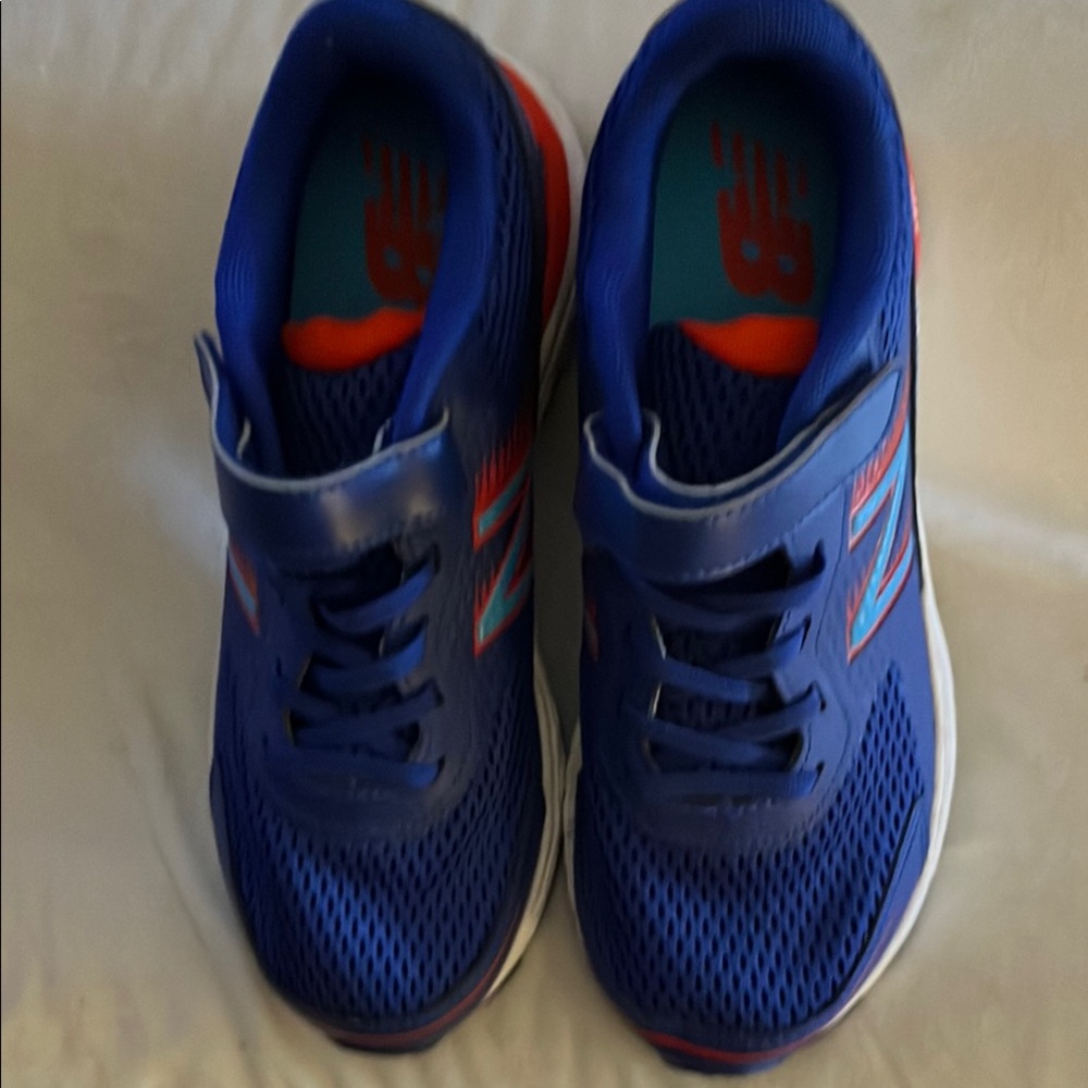 New Balance Kids Blue Athletic Shoes